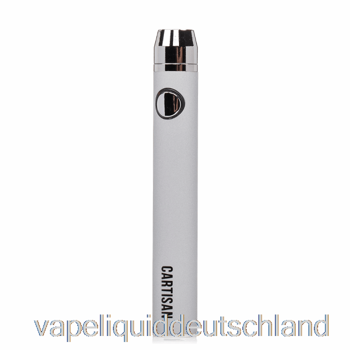 Cartisan Button VV 650 510 Batterie Silber Vape Liquid